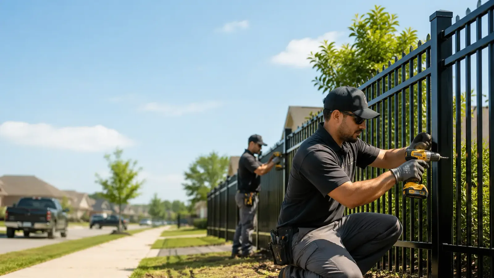 Metal Fence Installation in Houlka, MS